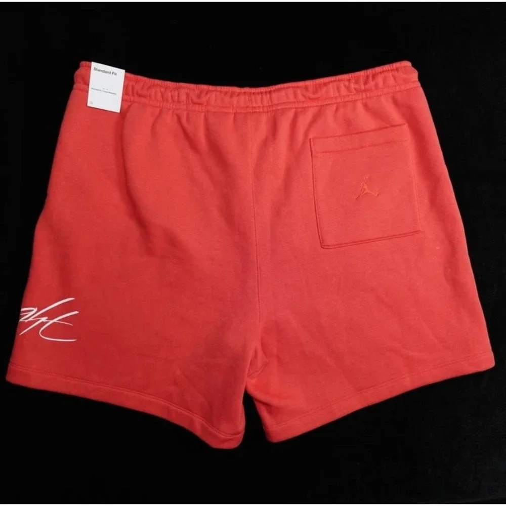 Jordan Flight Fleece Shorts Standard Fit Red FN4535-604 3XL
